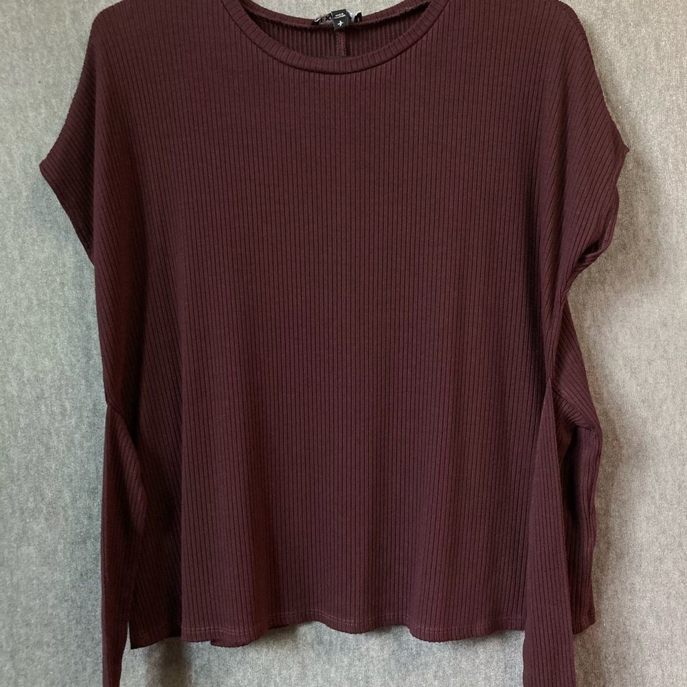Dark Burgundy blouse💚